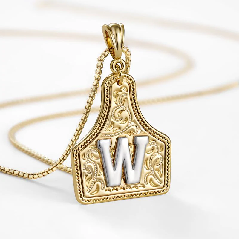 Initial Tag Necklace - Image 57