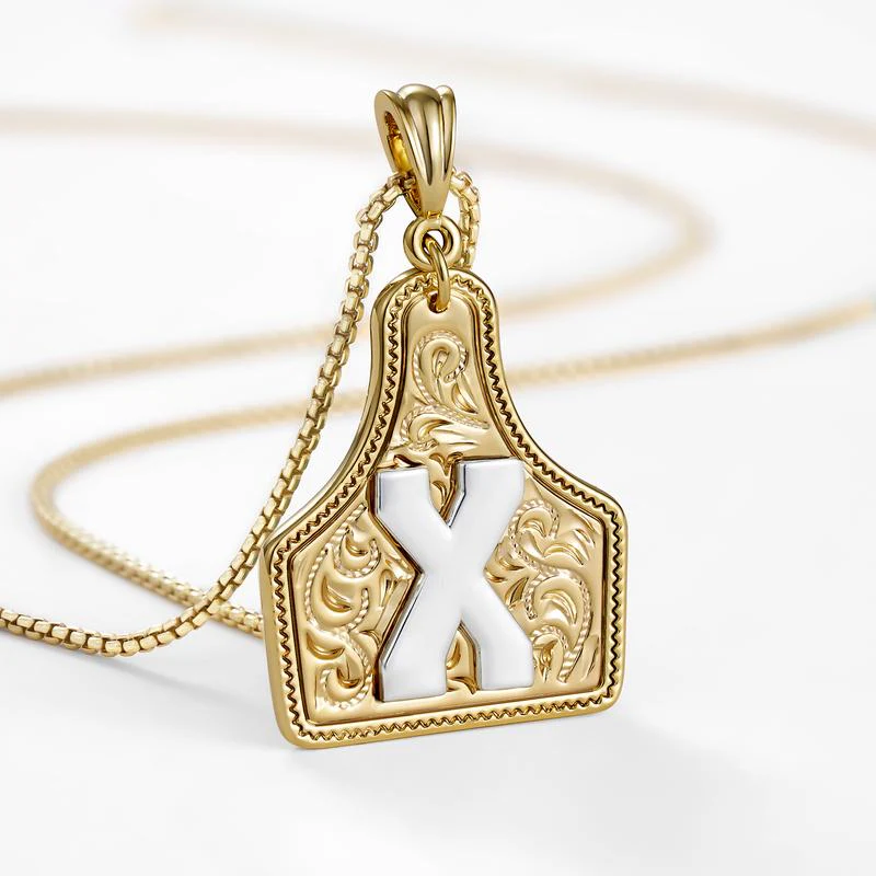 Initial Tag Necklace - Image 58