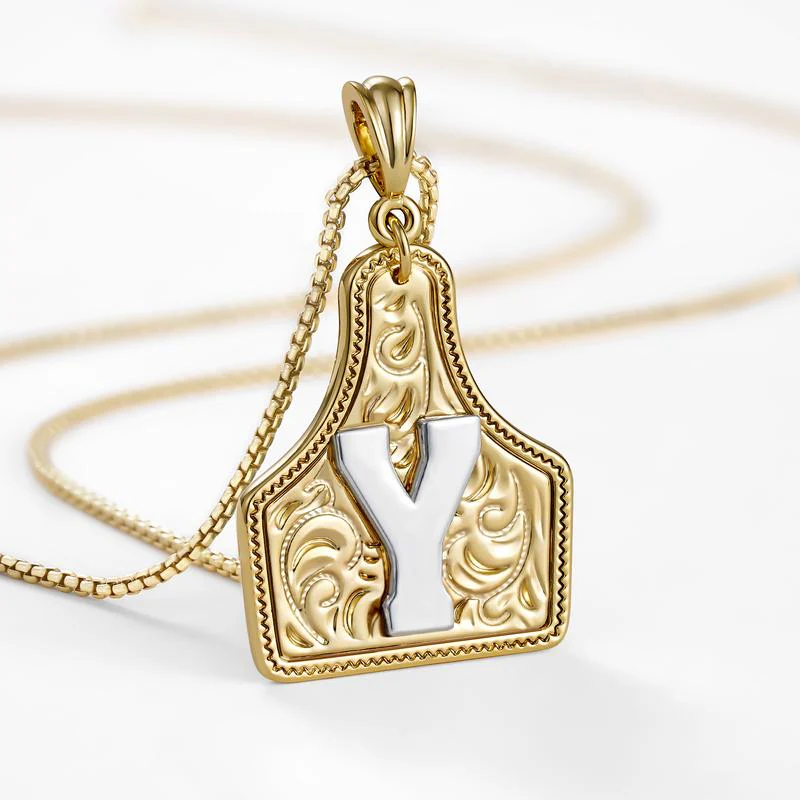 Initial Tag Necklace - Image 59