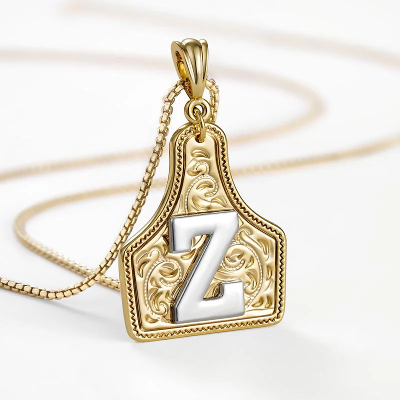 Initial Tag Necklace - Image 60