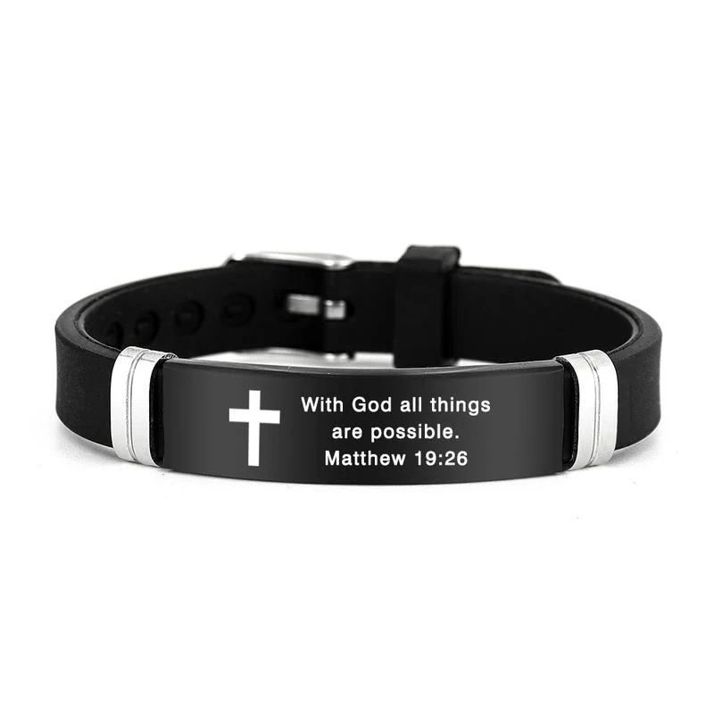 Inspirational Cross Bracelet - Image 15