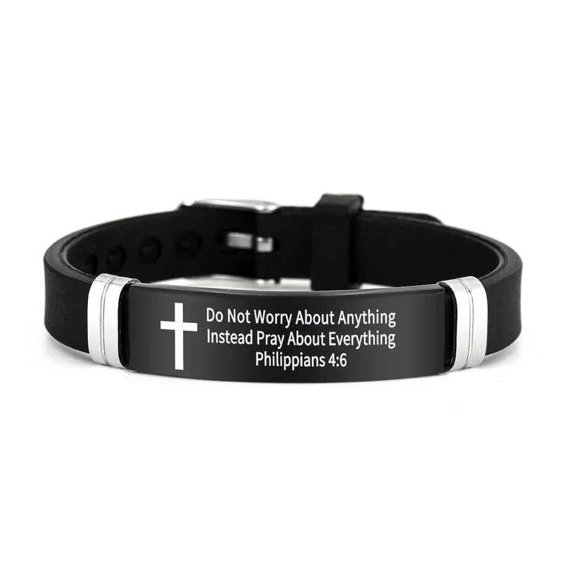 Inspirational Cross Bracelet - Image 7
