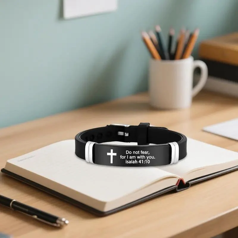 Inspirational Cross Bracelet - Image 9