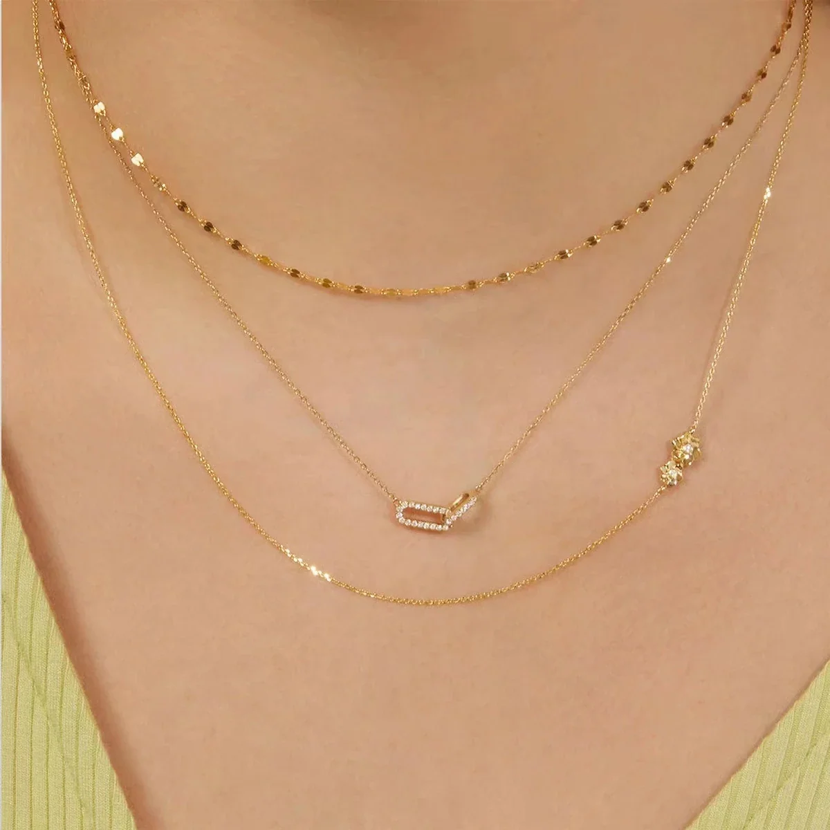 Interlocked Infinity Necklace - Image 4