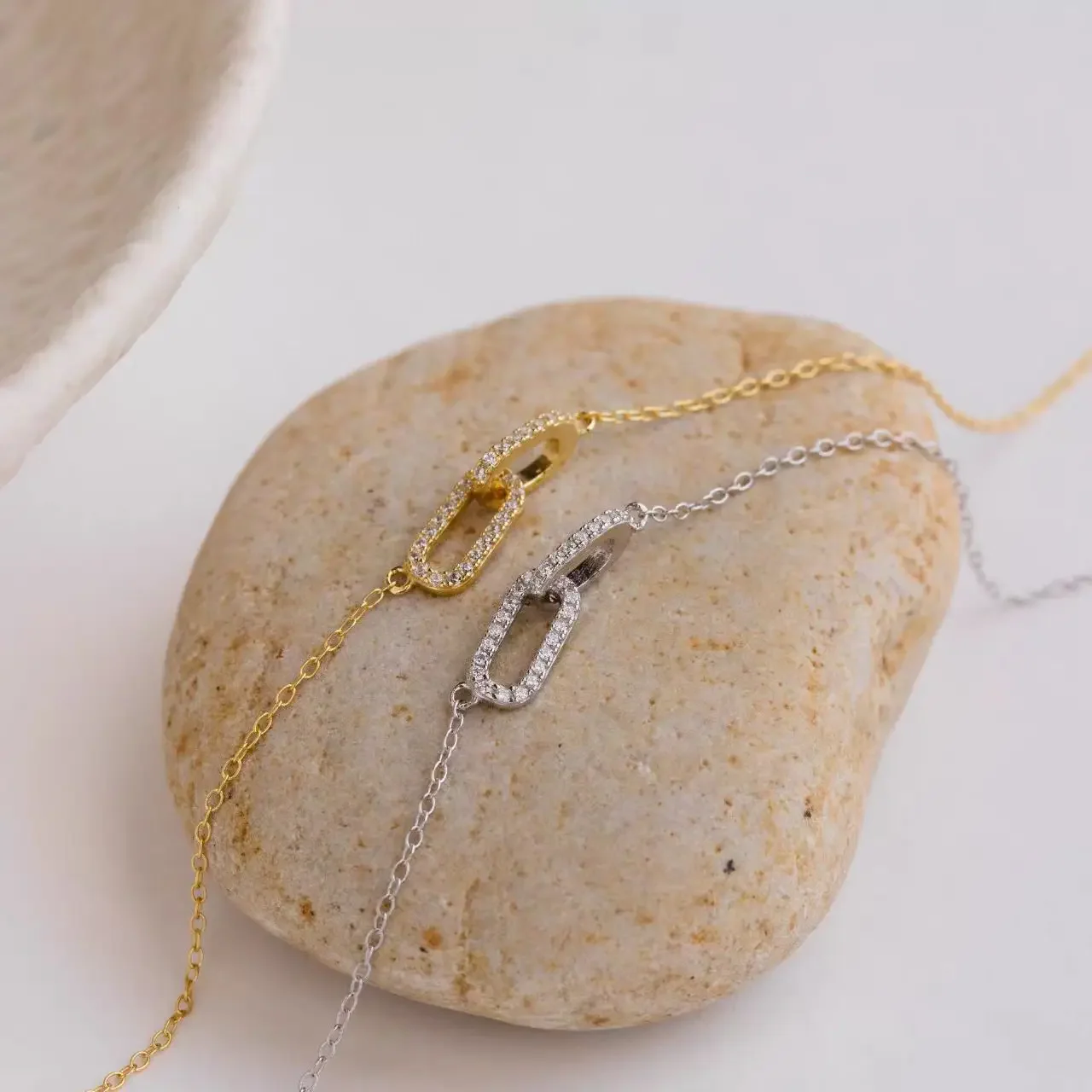 Interlocked Infinity Necklace - Image 5