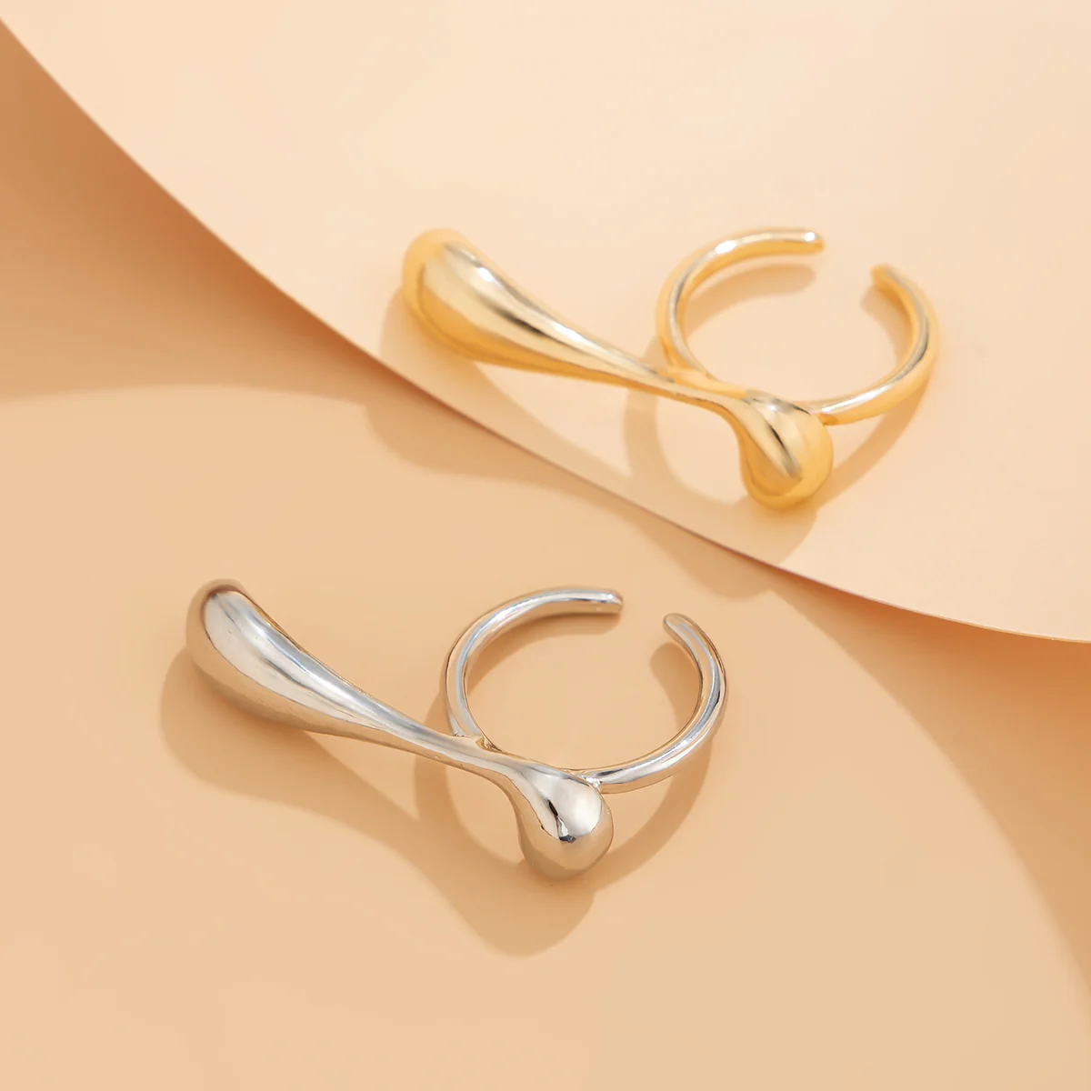 Irregular Water Drop Ring - Image 3