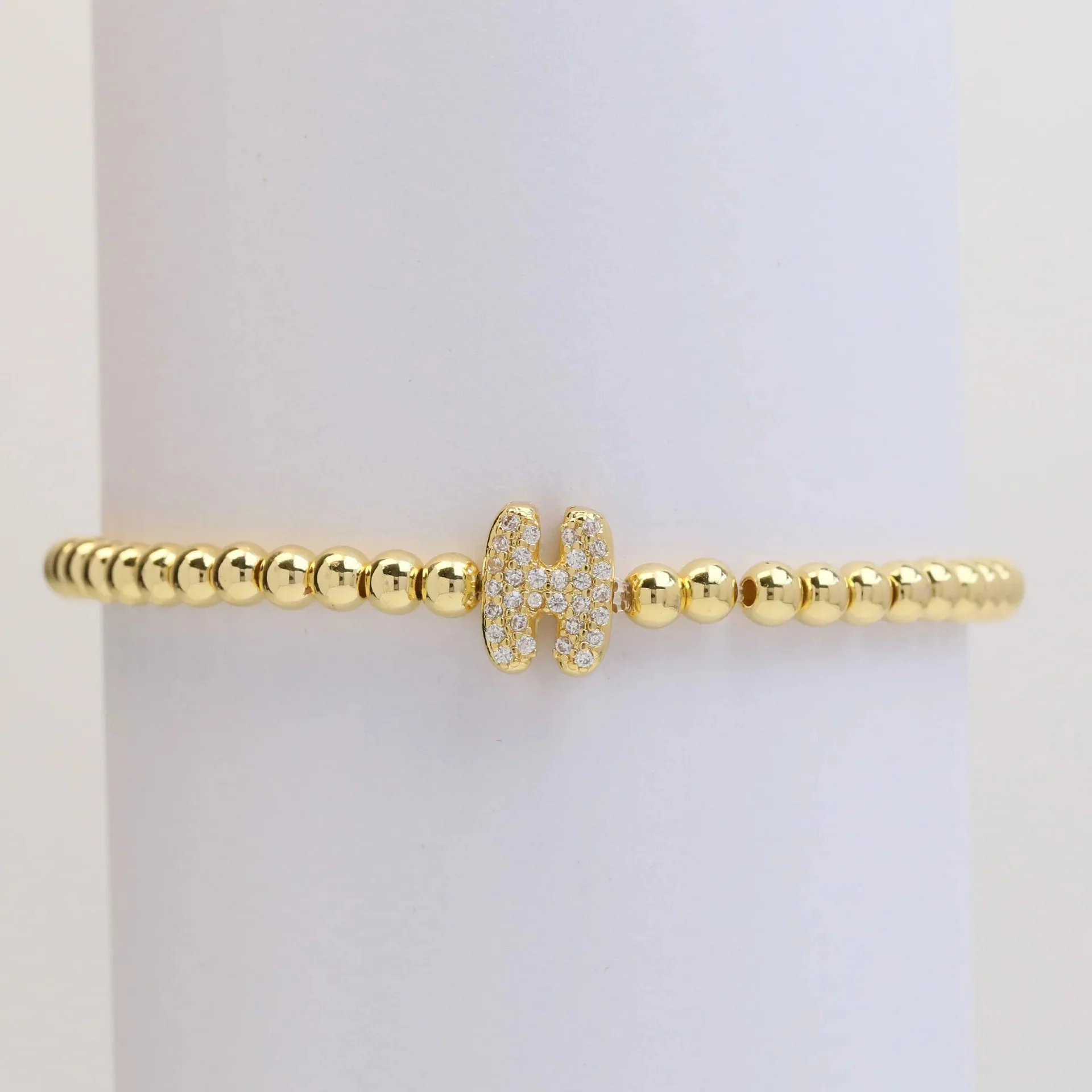 Letter Beaded Bracelet - Image 16