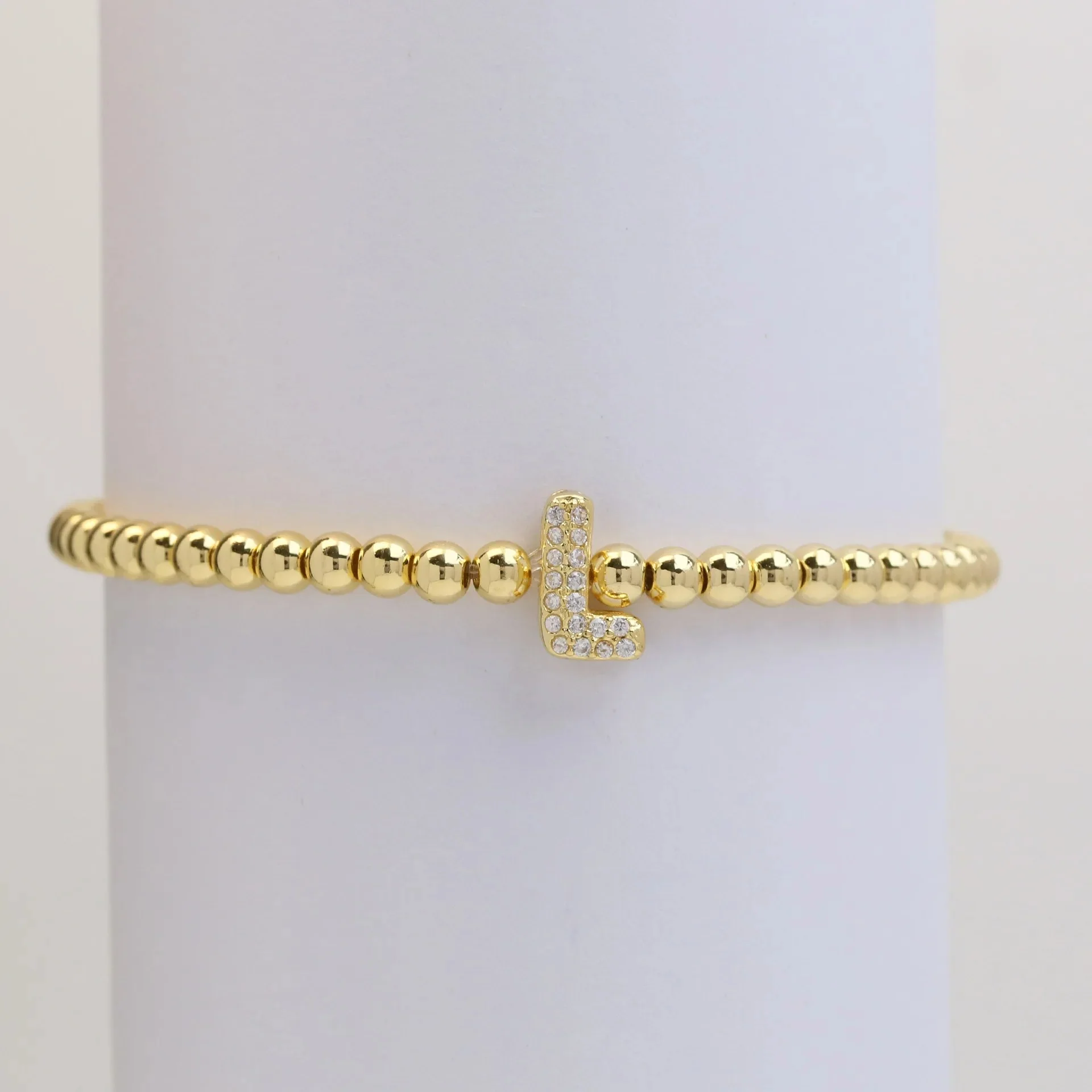 Letter Beaded Bracelet - Image 8