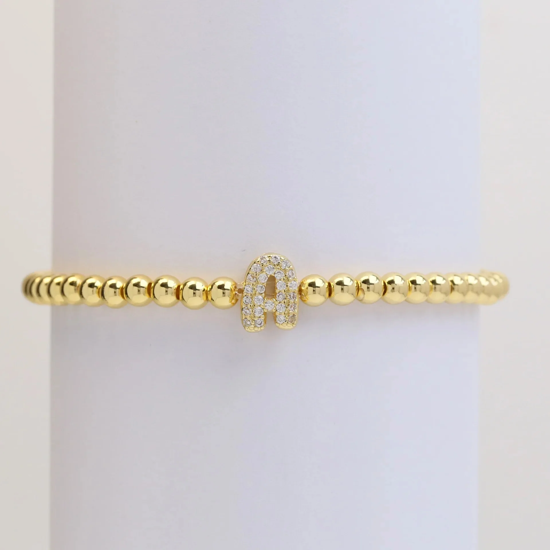 Letter Beaded Bracelet - Image 9