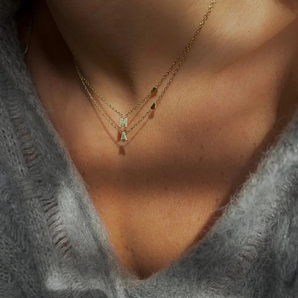 Letter Love Necklace - Image 3