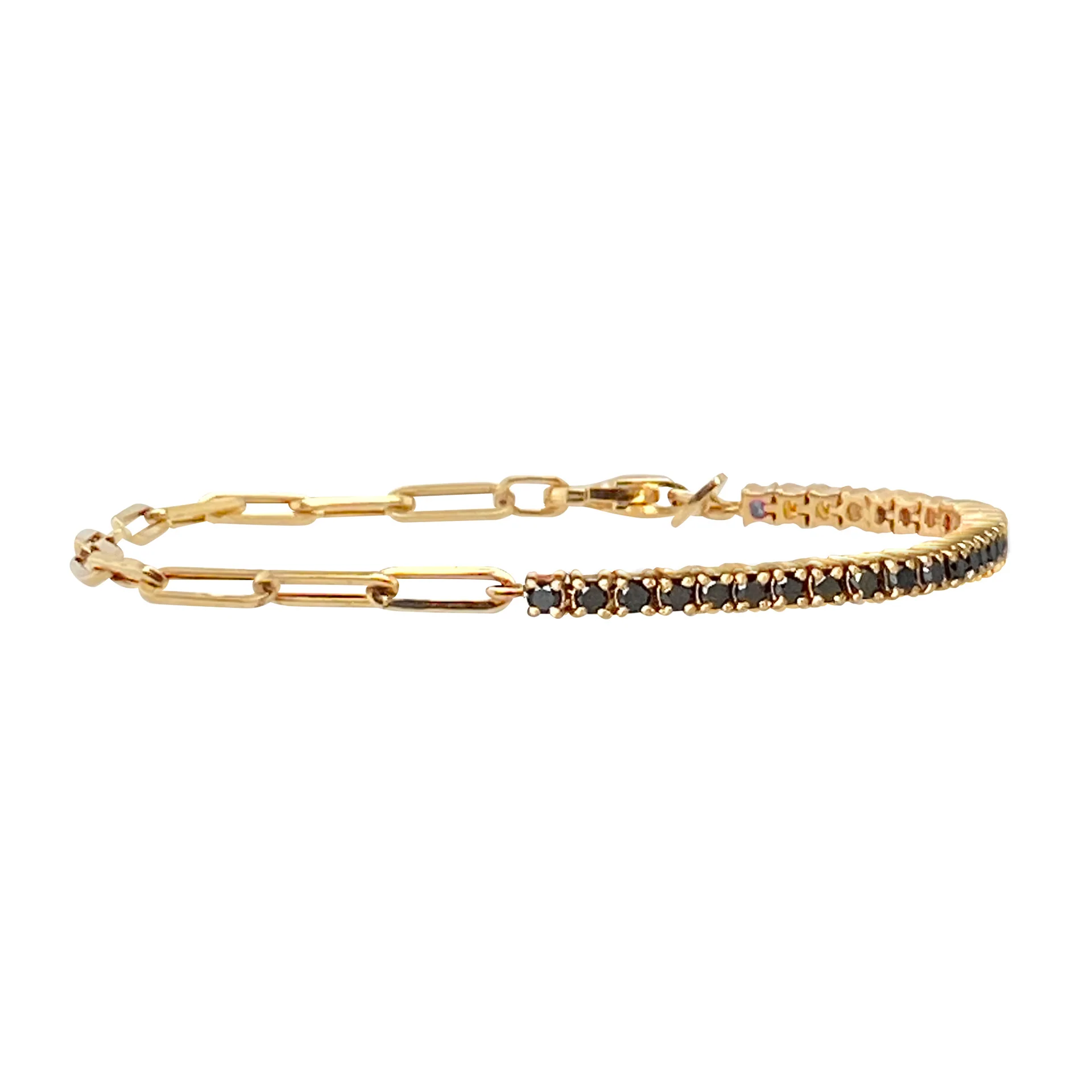 Luxury Gold Cubic Zirconia Tennis Bracelet - Image 3