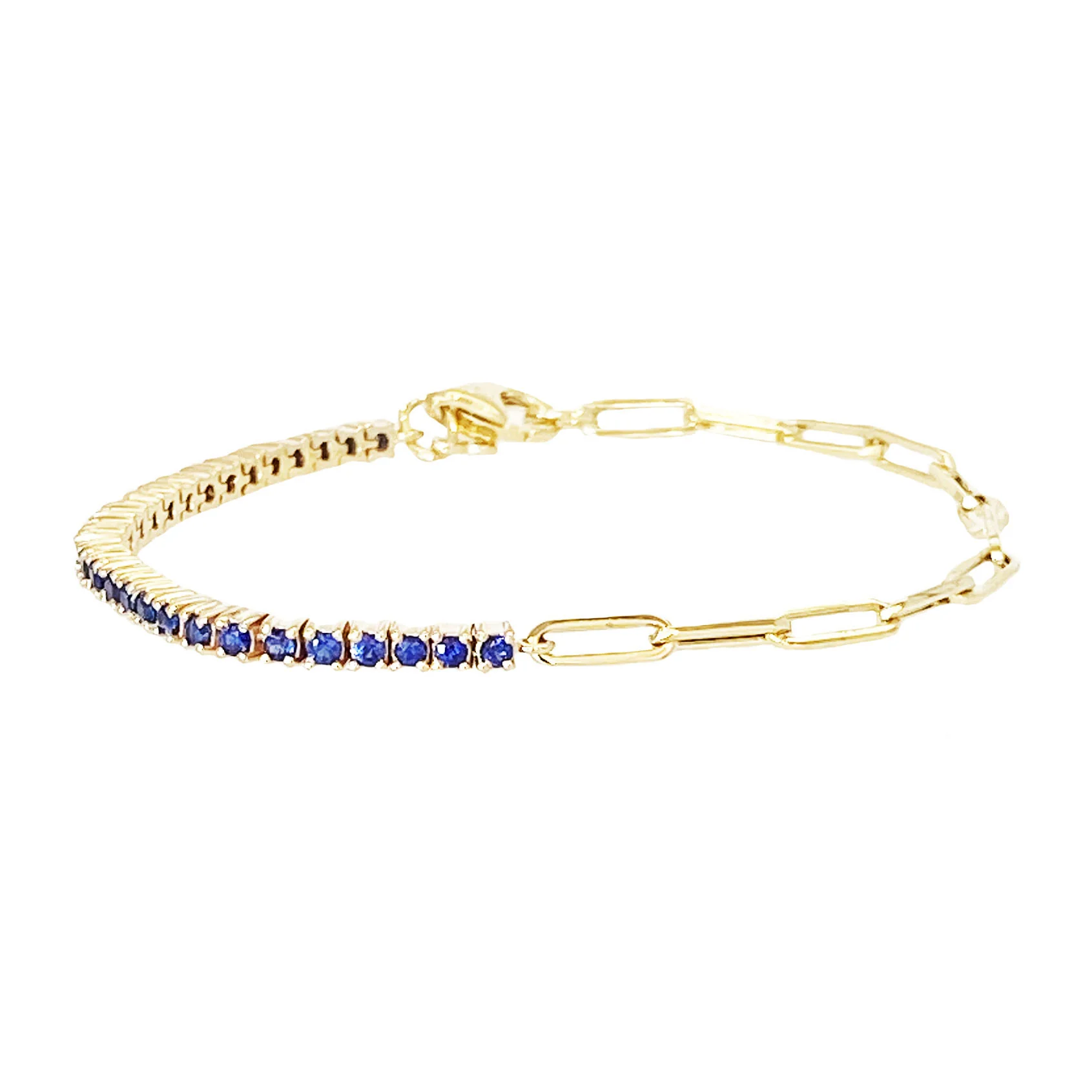 Luxury Gold Cubic Zirconia Tennis Bracelet - Image 4