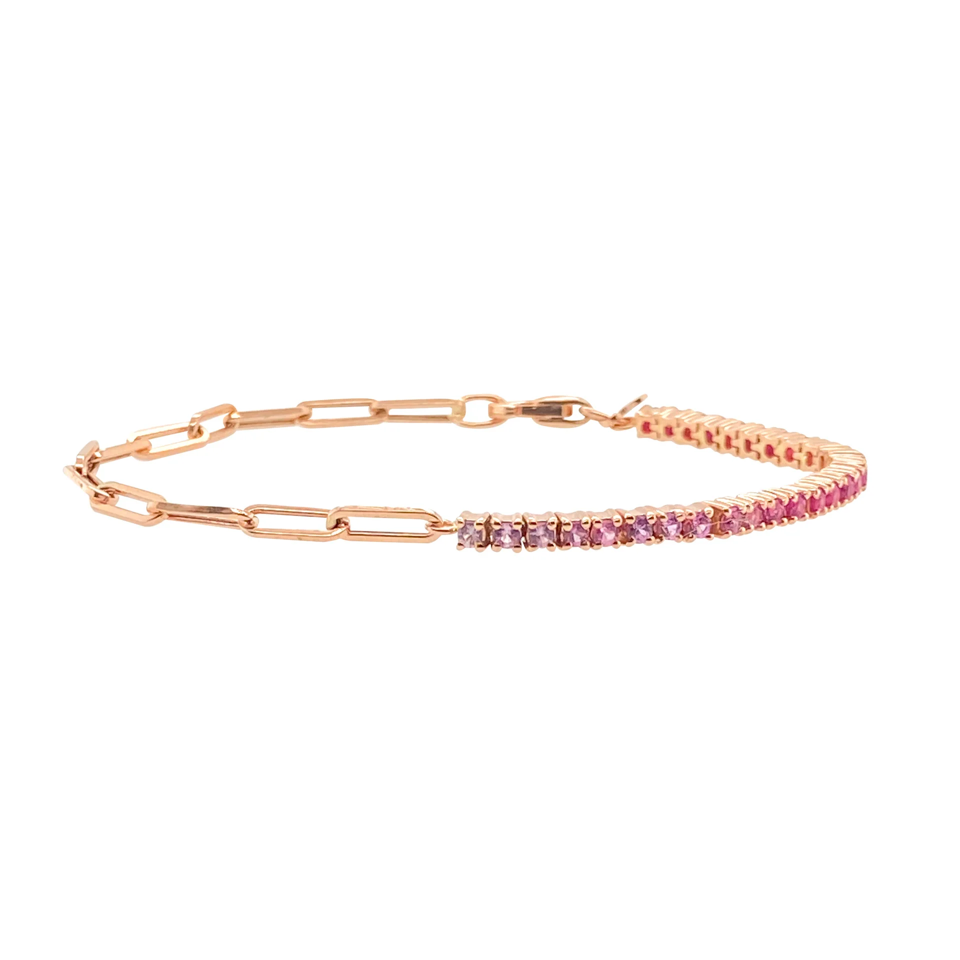 Luxury Gold Cubic Zirconia Tennis Bracelet - Image 5