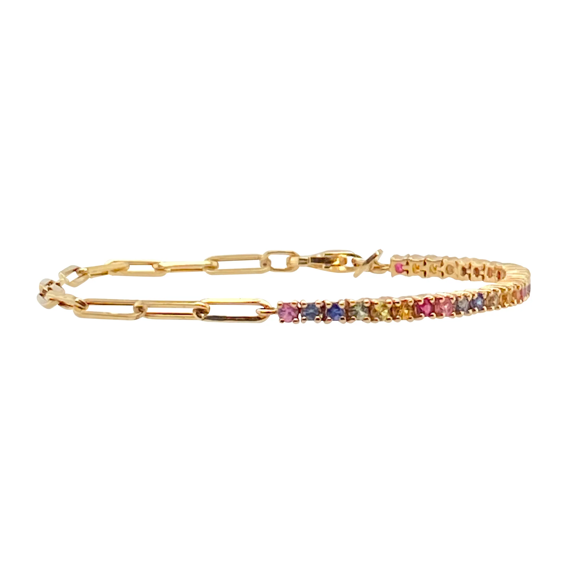Luxury Gold Cubic Zirconia Tennis Bracelet - Image 6