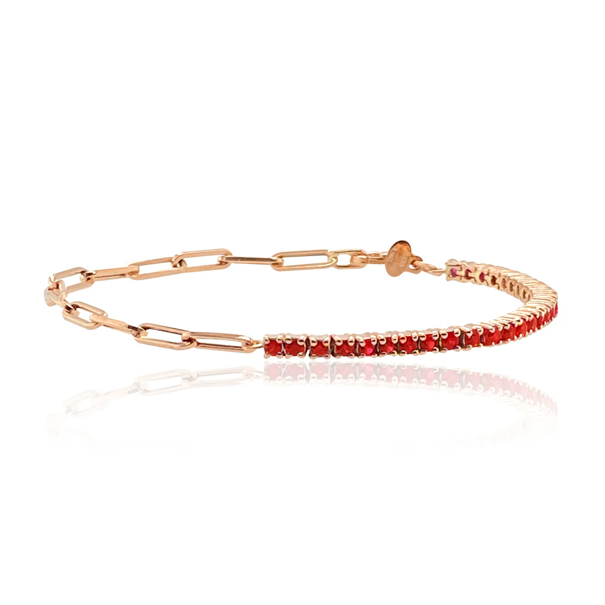 Luxury Gold Cubic Zirconia Tennis Bracelet - Image 7