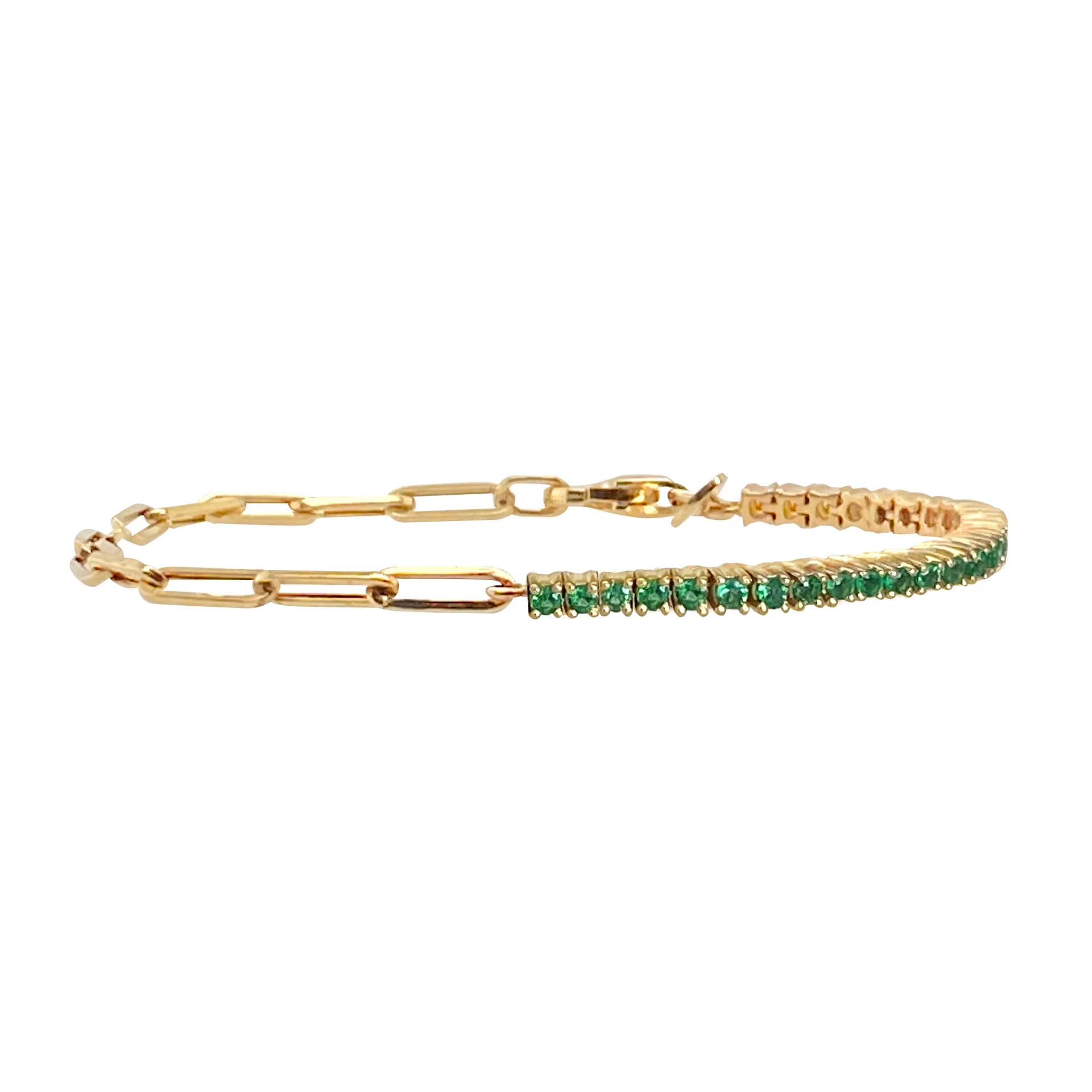 Luxury Gold Cubic Zirconia Tennis Bracelet - Image 9