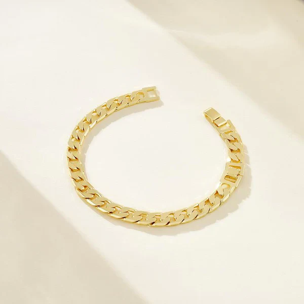 2pc 14k Chunky Link Anklets - Image 5