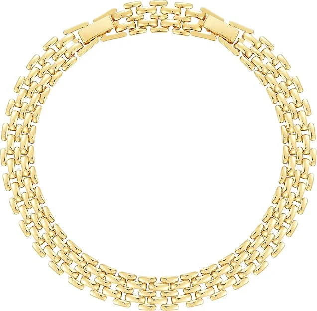 2pc 14k Chunky Link Anklets - Image 9