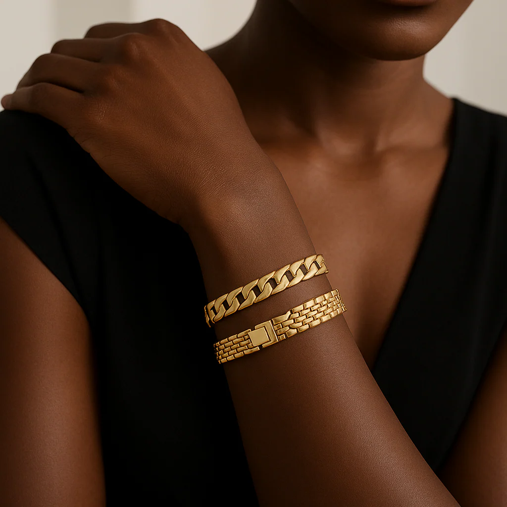 Minimal Chunky Bracelet - Image 5