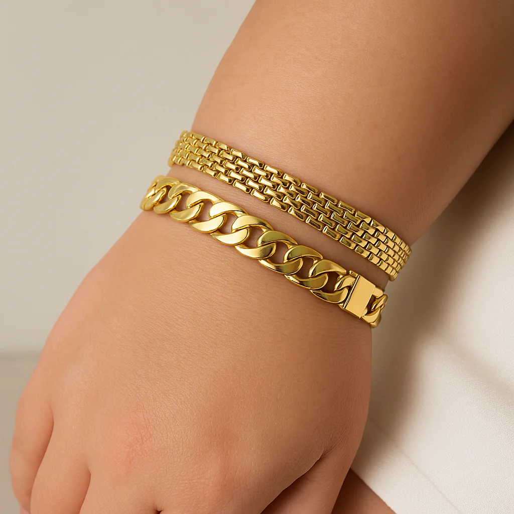 Minimal Chunky Bracelet - Image 7