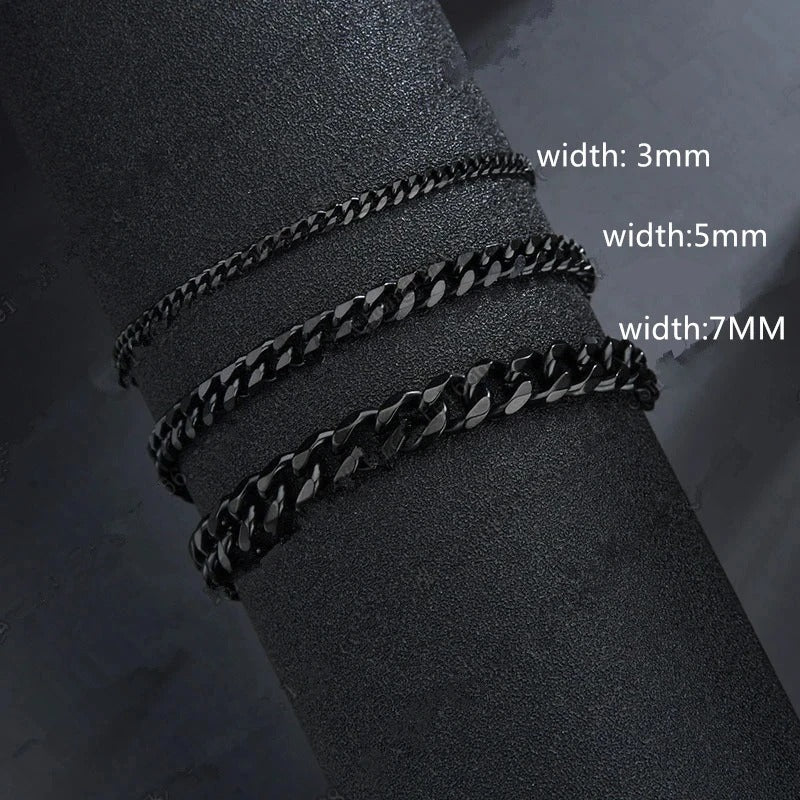 Minimal Cuban Chain Bracelet - Image 5