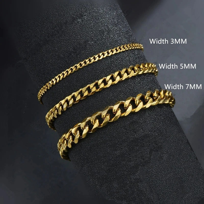 Minimal Cuban Chain Bracelet - Image 6
