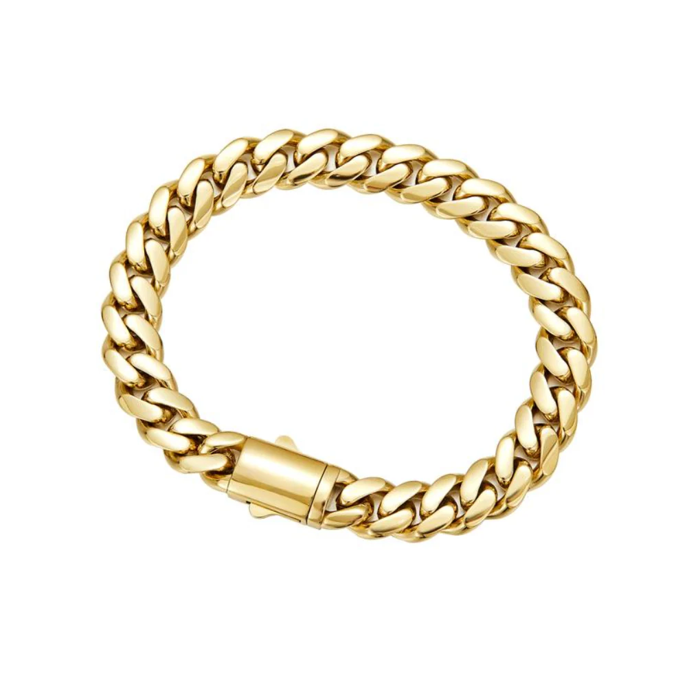 Minimal Cuban Link Bracelet - Image 2