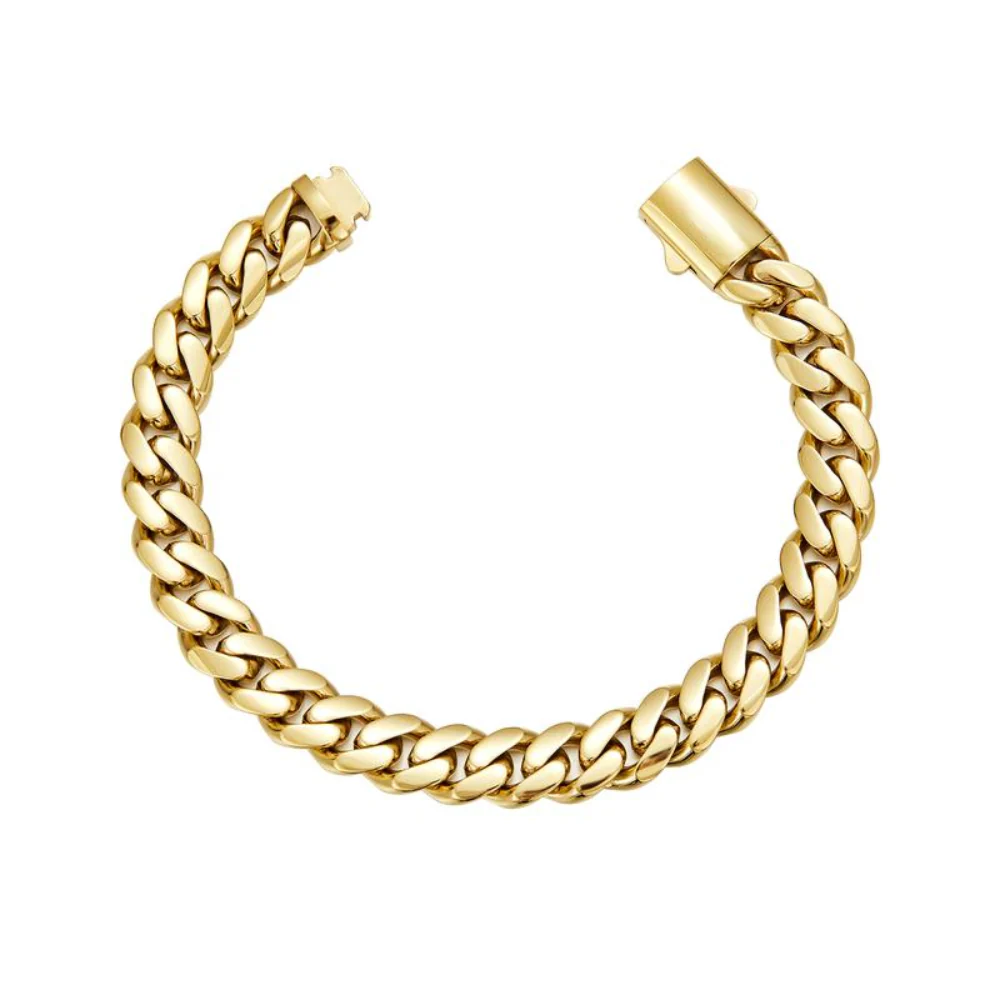 Minimal Cuban Link Bracelet - Image 5
