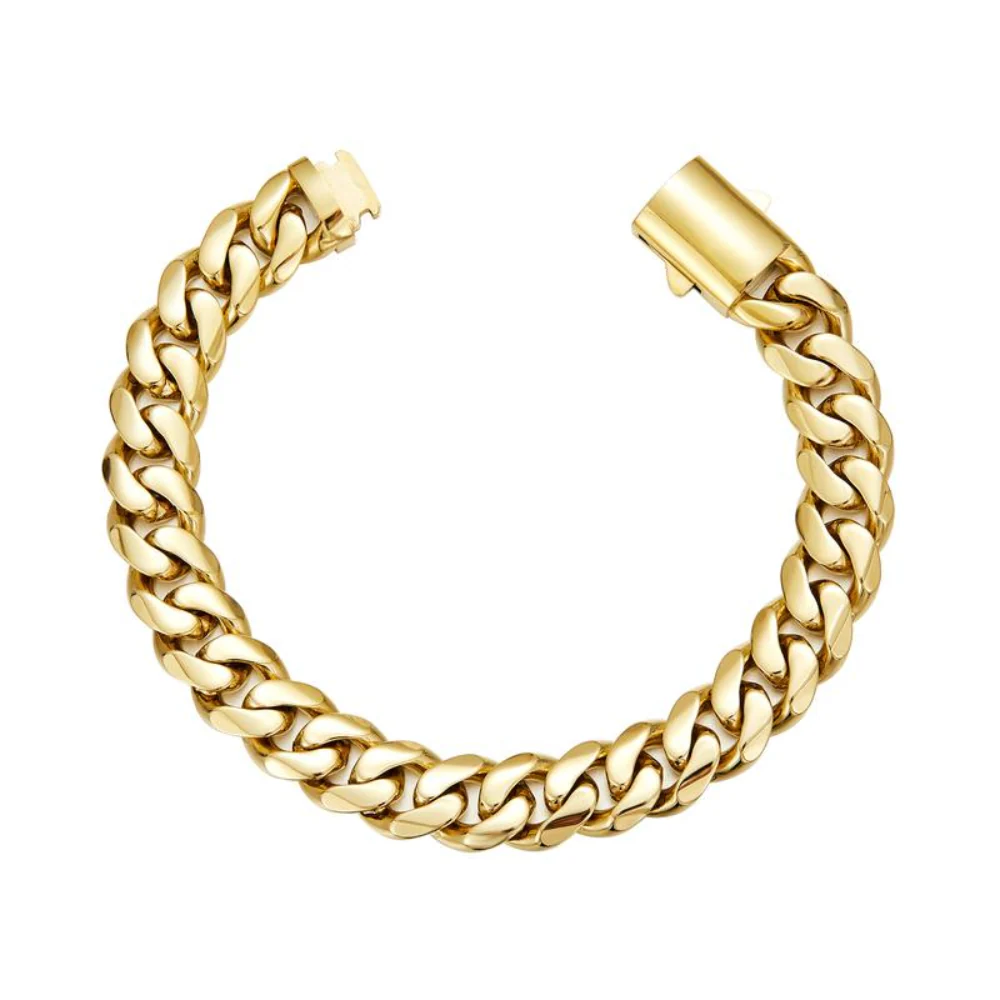 Minimal Cuban Link Bracelet - Image 8