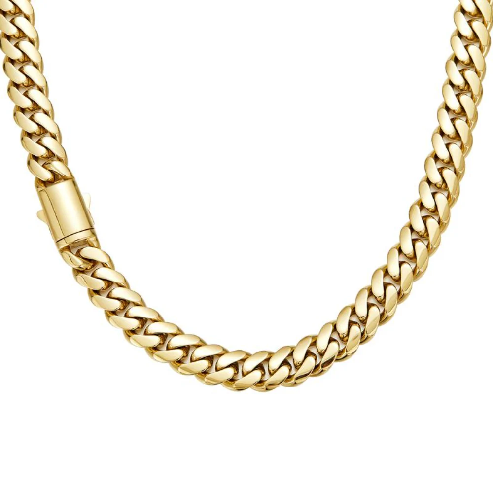 Minimal Cuban Link Necklace - Image 12