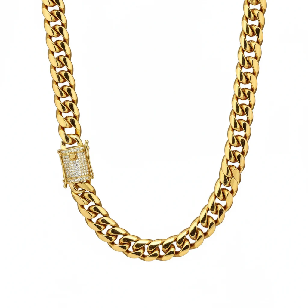 Minimal Cuban Link Necklace - Image 17