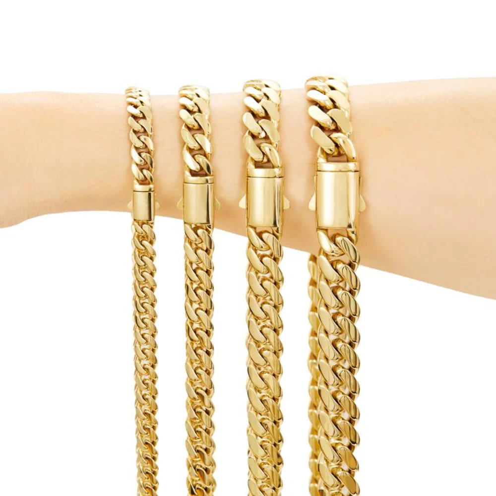 Minimal Cuban Link Necklace - Image 7