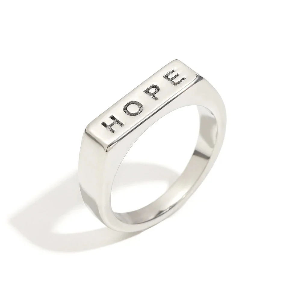 Minimal "HOPE" Ring - Image 4