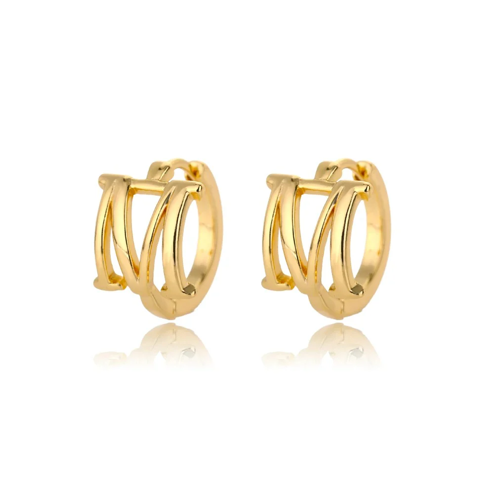 Minimal Initial Letter Stud Earrings - Image 19