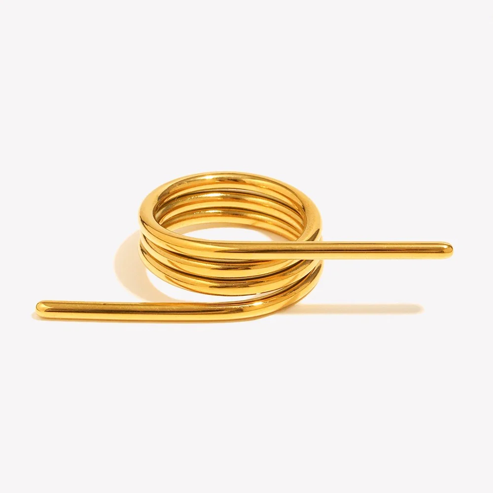 Minimal Multi Layered Ring - Image 3
