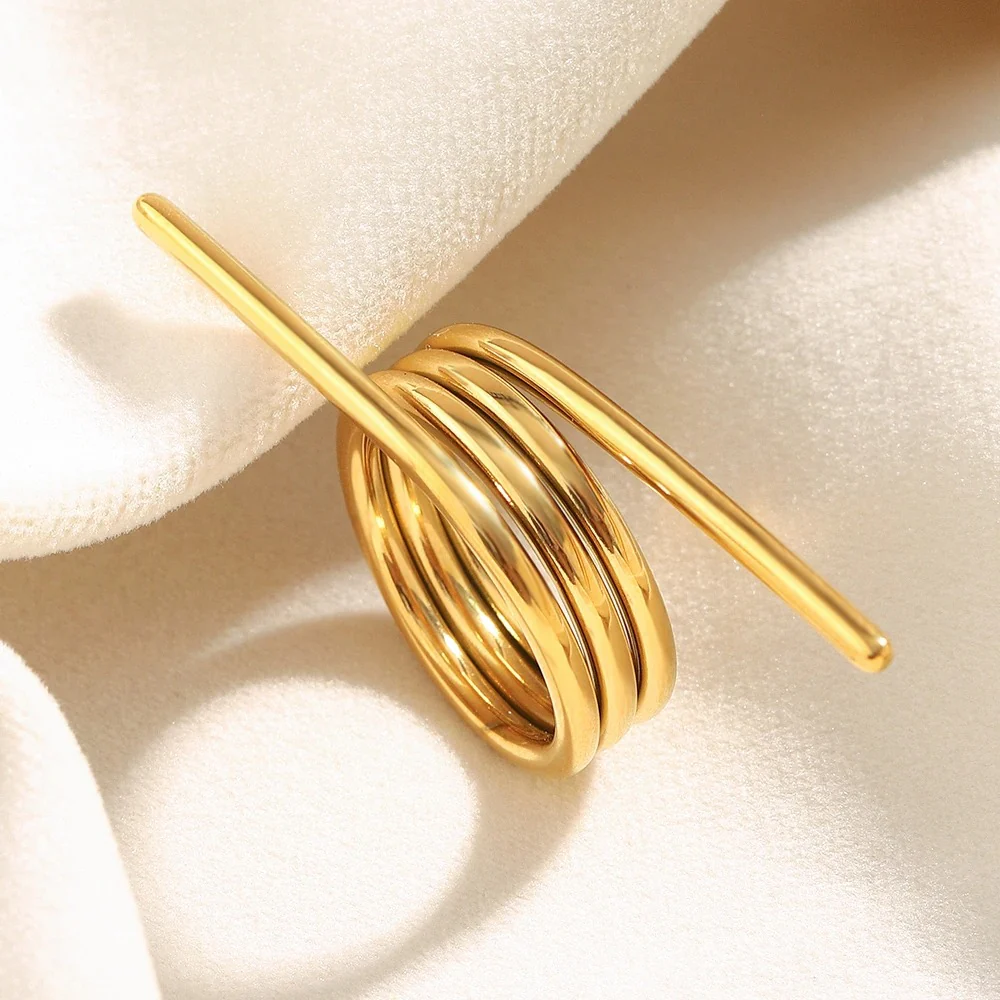 Minimal Multi Layered Ring - Image 5