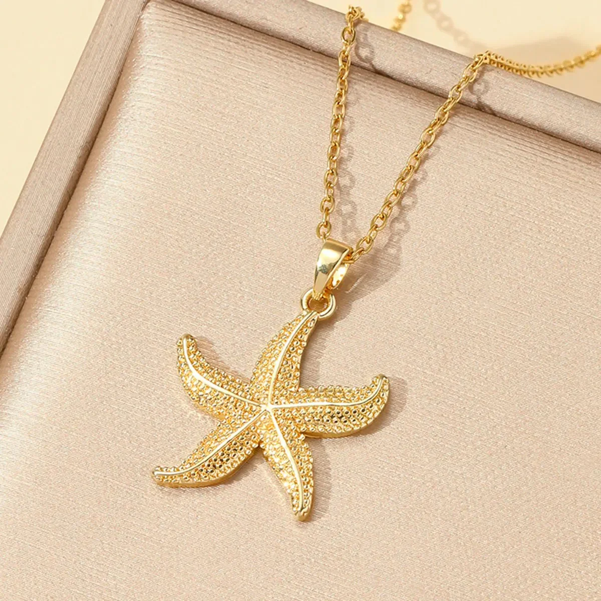 Minimal Starfish Necklace - Image 3