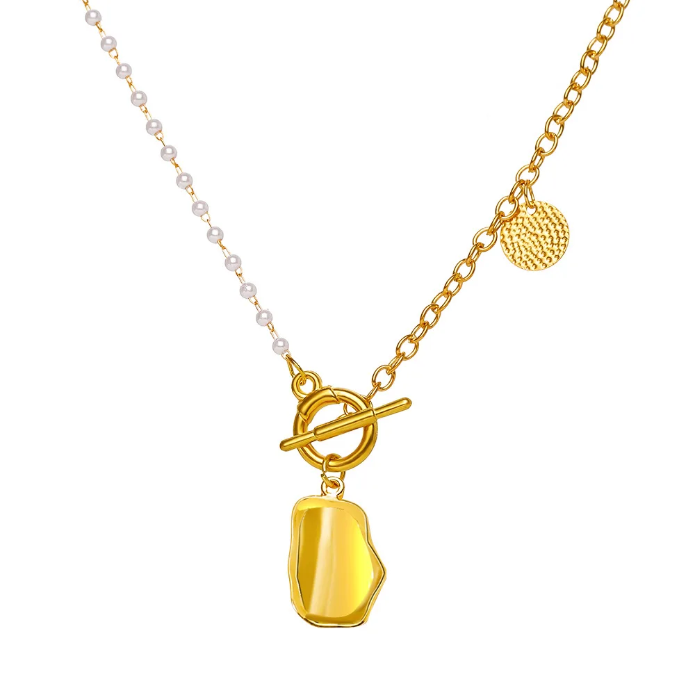 Minimalist Alloy Clavicle Necklace - Image 2