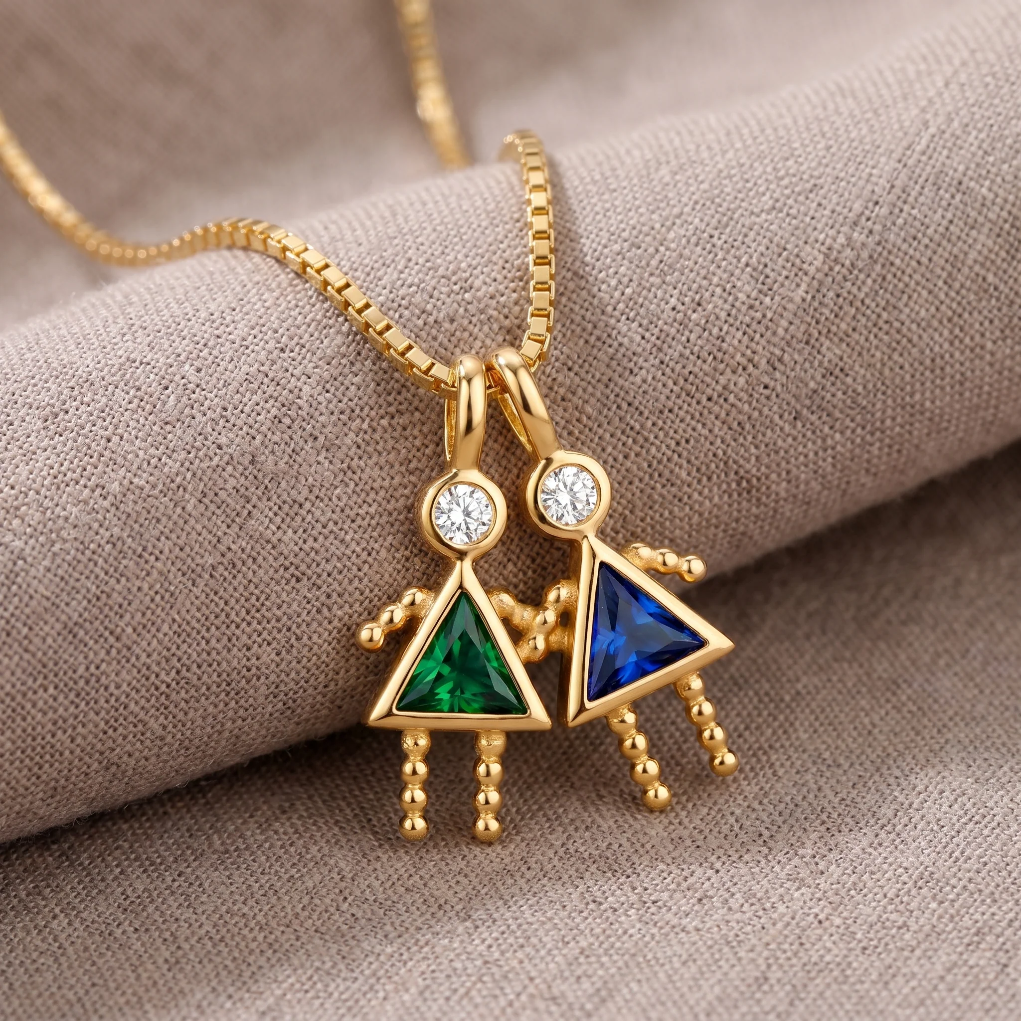 Mom's Birthstone Necklace - Image 4