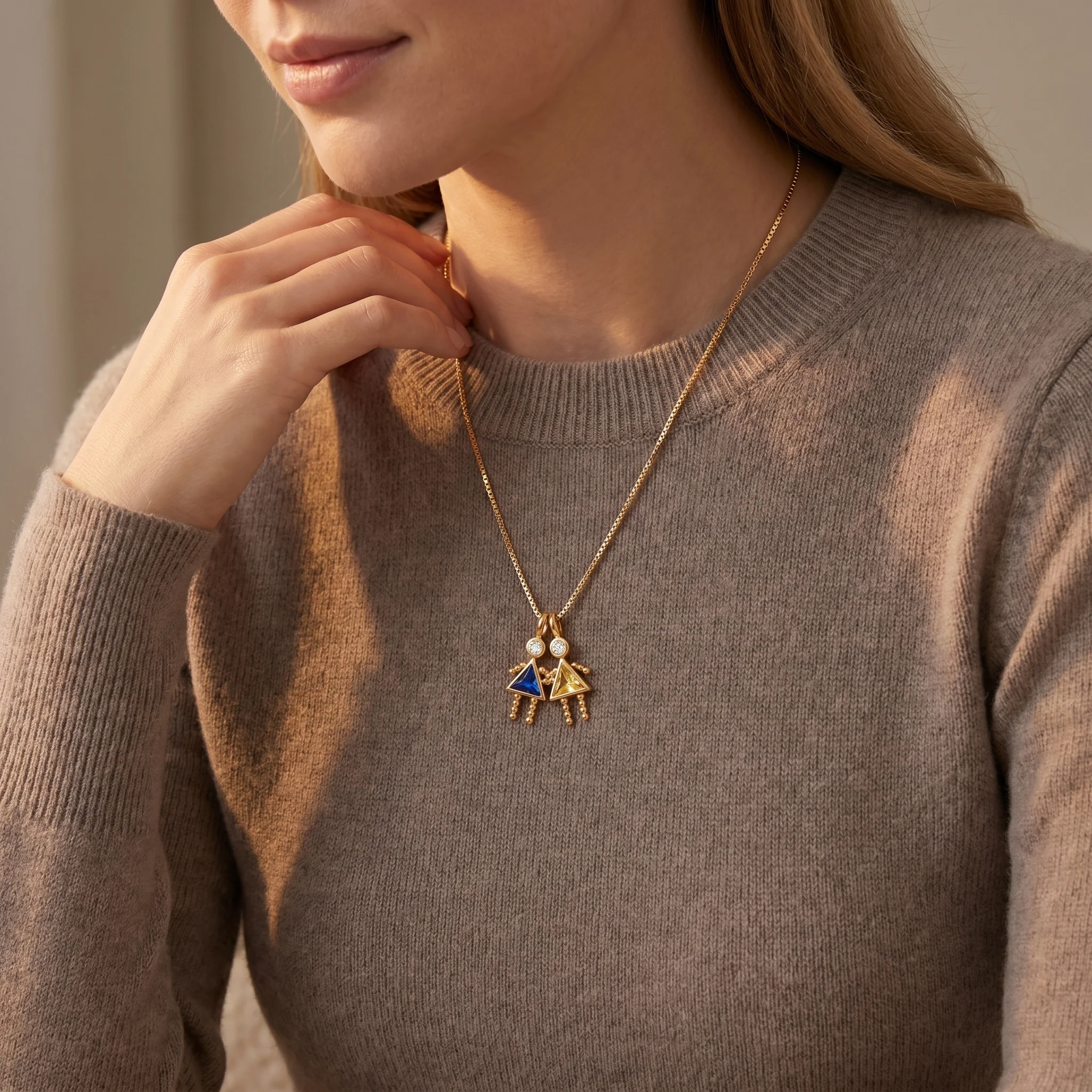 Mom's Birthstone Necklace - Image 5