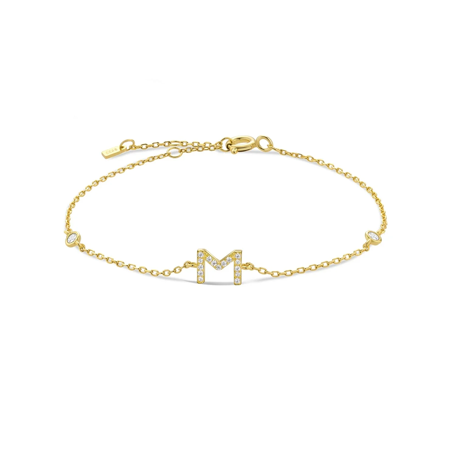 Monogram Initial Bracelet - Image 17