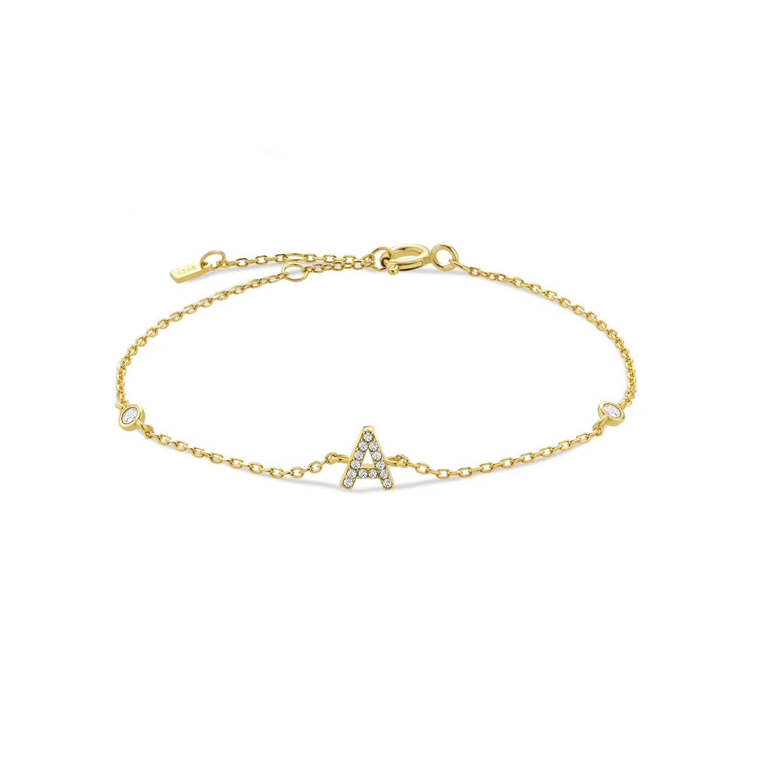 Monogram Initial Bracelet - Image 5