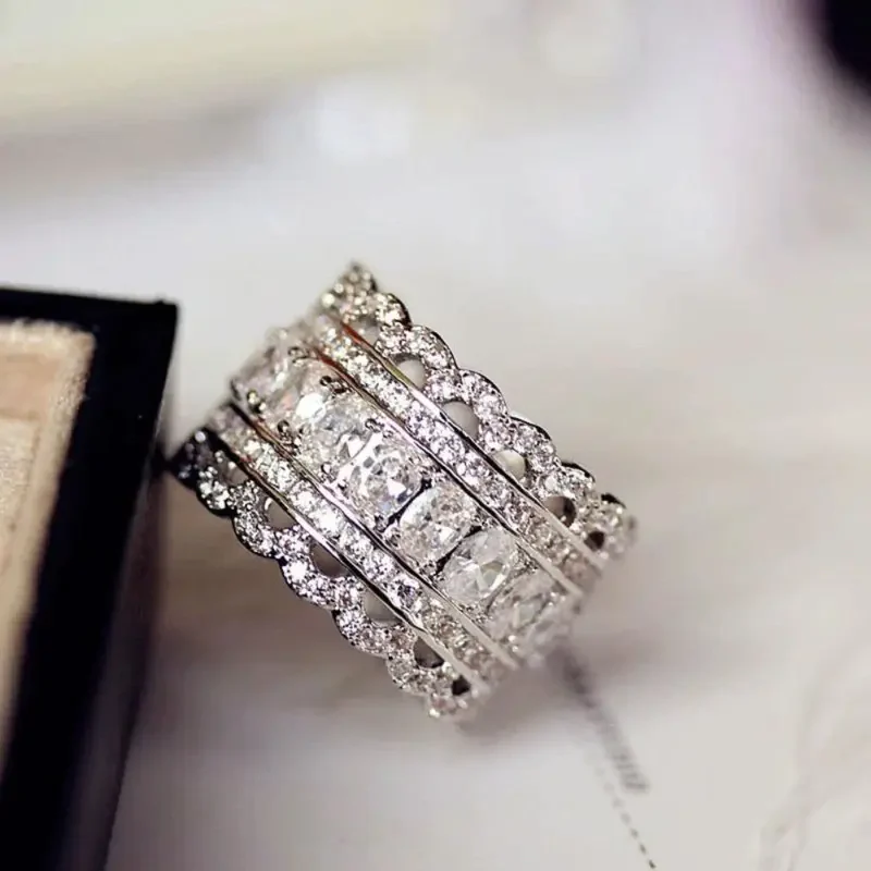Multilayer Elegant Zirconia Ring - Image 4