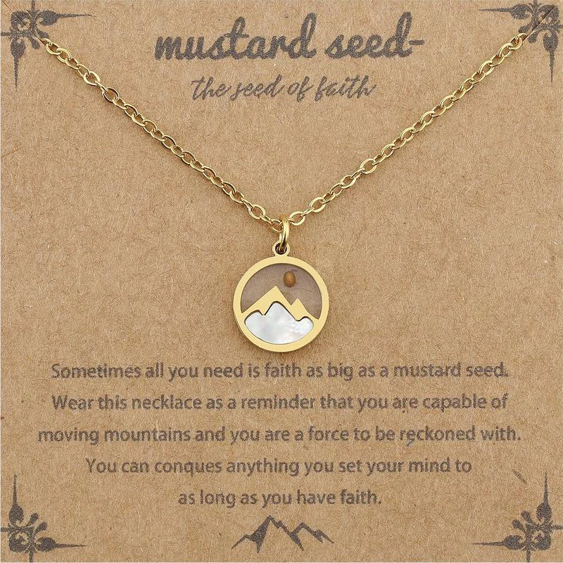 Mustard Seed Necklace