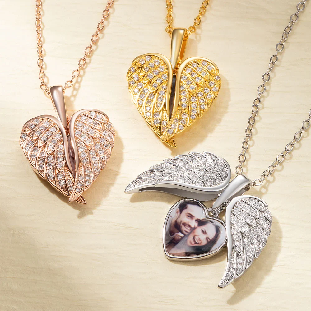 My Angel Photo Necklace - Image 2