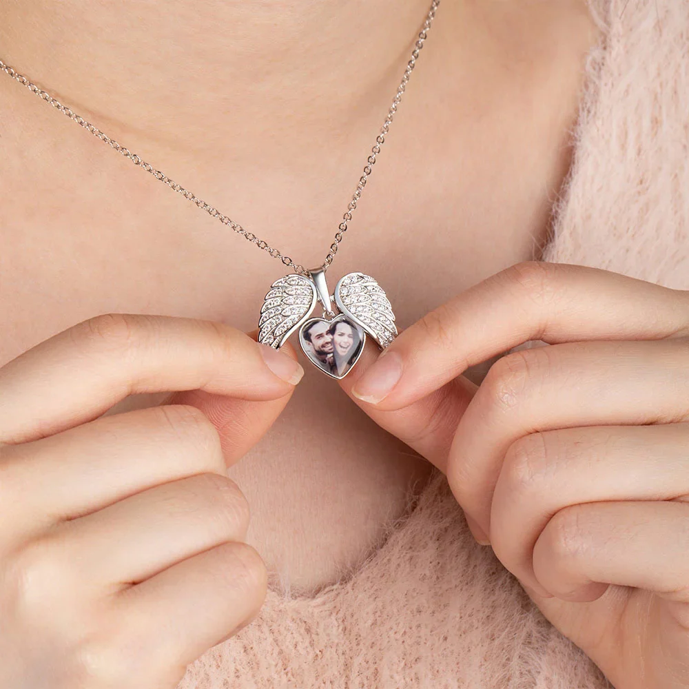 My Angel Photo Necklace - Image 5