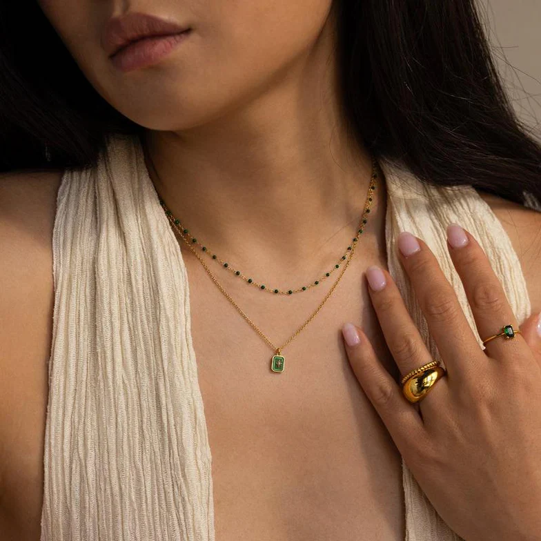 North Star Birthstone Necklace - Image 4