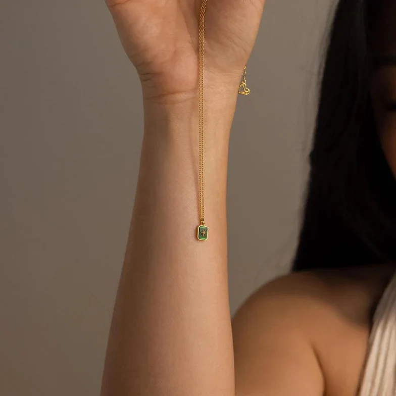 North Star Birthstone Necklace - Image 5