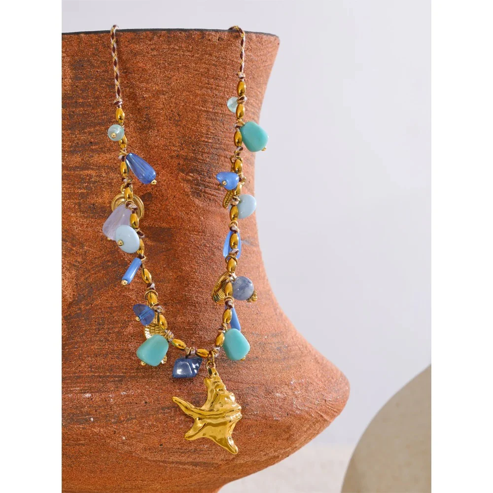 Oceanic Starfish Necklace - Image 4