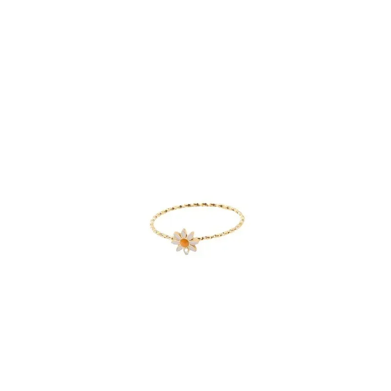 Pattern Sunflower Thin Ring - Image 3
